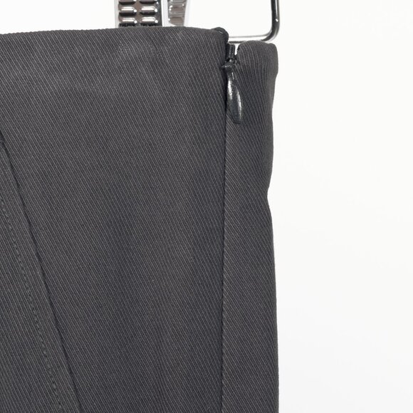 Brunello Cucinelli AW/15 Dark Grey Cotton-Twill Leggings - Picture 6 of 12